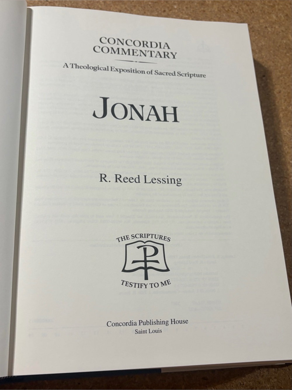 Jonah - Concordia Commentary Book by R Reed Lessing - Picture 9 of 11
